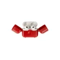 BUĞZ Airpods 3 (3.nesil) Basmalı Kılıf - Kırmızı