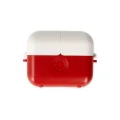 BUĞZ Airpods 3 (3.nesil) Basmalı Kılıf - Kırmızı-beyaz