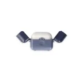 BUĞZ Airpods 3 (3.nesil) Basmalı Kılıf - Mavi-lacivert