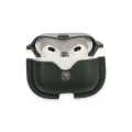 BUĞZ Airpods 3 (3.nesil) Çanta Deri Kılıf - Haki Yeşil