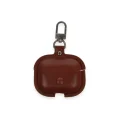 BUĞZ Airpods 3 (3.nesil) Çanta Deri Kılıf - Kahverengi