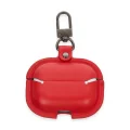 BUĞZ Airpods 3 (3.nesil) Çanta Deri Kılıf - Kırmızı
