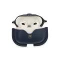 BUĞZ Airpods 3 (3.nesil) Çanta Deri Kılıf - Lacivert