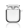 BUĞZ Airpods 4 (4.nesil) Shiny Şeffaf Kılıf - Siyah