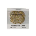 BUĞZ Airpods Pro (1.nesil) Mira Taşlı Kılıf - Gold