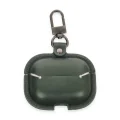 BUĞZ Airpods Pro 2 (2.nesil) Çanta Deri Kılıf - Haki Yeşil