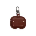 BUĞZ Airpods Pro 2 (2.nesil) Çanta Deri Kılıf - Kahverengi