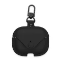 BUĞZ Airpods Pro 2 (2.nesil) Çanta Deri Kılıf - Siyah