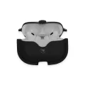 BUĞZ Airpods Pro 2 (2.nesil) Çanta Deri Kılıf - Siyah