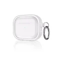 BUĞZ Airpods Pro 2 (2.nesil) Shiny Şeffaf Kılıf - Beyaz