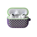 BUĞZ Airpods Pro 2 (2.nesil) Spor Delikli Kılıf - Lila-yeşil