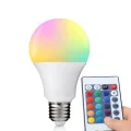 BUĞZ Akıllı ampul E27 duy 8,5 watt beyaz ışık uzaktan kumandalı dim özelliği renkli - E27 Duy Tipi