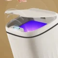 BUĞZ Akıllı Çöp Kovası Büyük Boy 20 Litre UV Işık Sensörlü Sessiz
