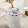BUĞZ Akıllı Çöp Kovası Büyük Boy 20 Litre UV Işık Sensörlü Sessiz