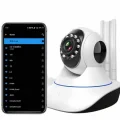 BUĞZ Akıllı Gece Görüşlü Sensörlü Wifi Kamera Telefondan Takip Edilebilir