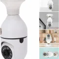  Akıllı Kamera Wifi Kamera Duylu Ampul Görünümlü 360 Derece Dönebilen Ev Kamerası