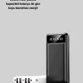 BUĞZ Akıllı LCD Ekranlı 20.000mAh Powerbank PD + USB + Type-C Yeni Nesil - BUĞZ