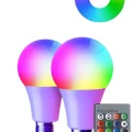 BUĞZ Akıllı RGB Led Ampul Led Uzaktan Kumandalı Renk Değiştiren Ampul - BUĞZ