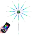 BUĞZ Akıllı RGB LED Havai Fişek Duvar Lambası Kumandalı ve Uygulama Kontrollü Yeni Nesil