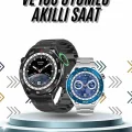 BUĞZ Akıllı Saat 1.62 İnç Ultimate Nabız Sensörlü Sesli Görüşme Yapabilen Yeni Nesil - BUĞZ