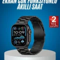 BUĞZ Akıllı Saat 3 Kordonlu Waterproof Adımsayar, Titreşim ve GPS Özelliği - BUĞZ