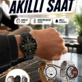 BUĞZ Akıllı Saat 5.0 Bluetooth Bağlantılı Sağlık ve Uyku Takibi Sosyal Medya Girişli Yeni Nesil