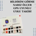 BUĞZ Akıllı Saat 7 Kordonlu Kulaklık Hediyeli Nabız Ölçer Uyku Takibi Sesli Görüşme