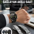 BUĞZ Akıllı Saat Adımsayar Nabız Ölçer Titreşim Özellikli Çağrı Cevaplama Sosyal Medya Yeni Nesil