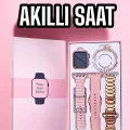 BUĞZ Akıllı Saat Amoled Ekran 3 Kordonlu Aksesuar Hediyeli Sesli Görüşme