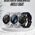 BUĞZ Akıllı Saat Amoled Ekran Bluetooth Bağlantılı Sesli Görüşme Nabız Ölçer