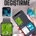  Akıllı Saat Amoled Ekran Yeni Nesil Bluetooth Bağlantılı