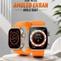 BUĞZ Akıllı Saat Android ve İOS Uyumlu 49 MM NFC Özelliği GPS Takibi