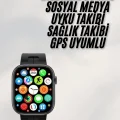 BUĞZ Akıllı Saat Android ve İOS Uyumlu Plastik Kordon Yeni Seri