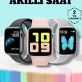  Akıllı Saat Arama Cevaplayan Dokunmatik Ekran Bleutooth Bağlantılı