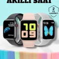  Akıllı Saat Arama Cevaplayan Dokunmatik Ekran Bleutooth Bağlantılı