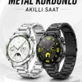 BUĞZ Akıllı Saat Bildirim Görme Amoled Ekran GPS Uyumlu Sesli Görüşme