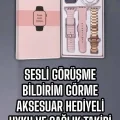 BUĞZ Akıllı Saat Bluetooth Bağlantılı Aksesuar Hediyeli GPS Takibi - BUĞZ