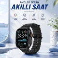BUĞZ Akıllı Saat Bluetooth Bağlantılı NFC ve GPS Uyumlu Nabız Ölçer Sesli Görüşme