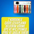 BUĞZ Akıllı Saat Çağrı Cevaplayabilen Unısex 7 Kordonlu Müzik Dinleme - BUĞZ