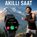 BUĞZ Akıllı Saat Çok Fonksiyonlu Sesli Görüşme NFC Uyumlu Amoled Ekran