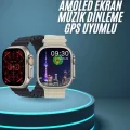 BUĞZ Akıllı Saat Çok Fonksiyonlu Uzun Pil Ömürlü Çağrı Cevaplayabilen Kol Saati - BUĞZ