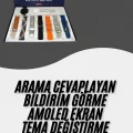 BUĞZ Akıllı Saat Çoklu Kordon Seçenekli Dokunmatik Ekran Nabız Sensörlü - BUĞZ