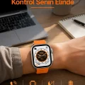 BUĞZ Akıllı Saat GPS Özelliği Bildirim Görme Adımsayar Sesli Görüşme Yapabilen Yeni Nesil