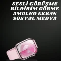 BUĞZ Akıllı Saat İos Andorid Destekli Titreşimli GPS Özelliği Bildirim Özelliği