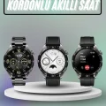 BUĞZ Akıllı Saat Ios Ve Android Tüm Telefonlara Uyumlu Çok Fonksiyonlu Amoled Ekran