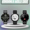 BUĞZ Akıllı Saat Ios Ve Android Tüm Telefonlara Uyumlu Çok Fonksiyonlu Amoled Ekran