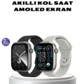 BUĞZ Akıllı Saat Kablosuz Şarjlı Bluetooth 5.2 Arama Bildirim Sesli Asistan 420 mAh