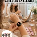 BUĞZ Akıllı Saat – Kalp Atış Takipli, Spor Modlu, Uzun Pil Ömürlü Yeni Nesil
