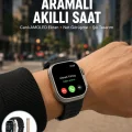 BUĞZ Akıllı Saat Kol Saati Android ve İOS Uyumlu Nabız Ölçer Sesli Asistan Yeni Nesil