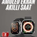 BUĞZ Akıllı Saat Kordon Hediyeli Güçlü Batarya Kapasiteli Titreşimli Bildirim Görme Unisex